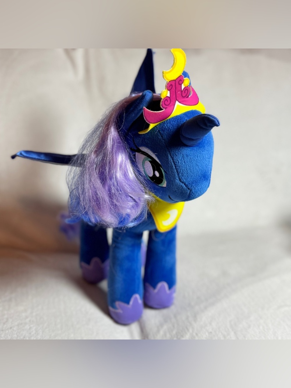 Princess Luna Plush Stuffed Toy My Little Pony The Movie 14" 2017 MLP Hasbro